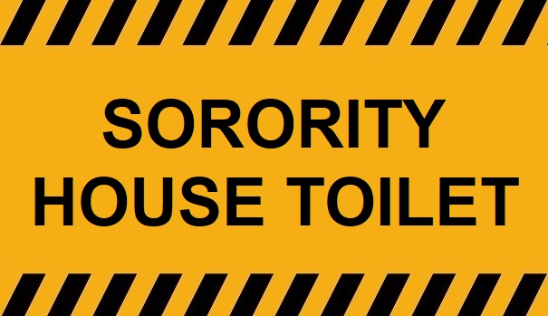 Sorority House Toilet No.21